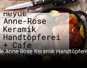 Jetzt bei Heyde Anne-Rose Keramik Handtöpferei + Cafe Töpferschänke einen Tisch reservieren