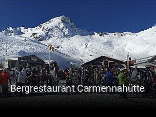 Bergrestaurant Carmennahütte tisch buchen