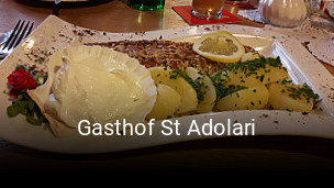 Jetzt bei Gasthof St Adolari einen Tisch reservieren