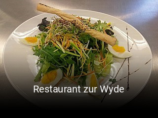 Restaurant zur Wyde online reservieren