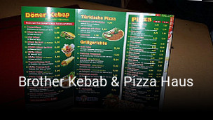 Brother Kebab & Pizza Haus reservieren