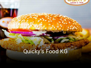 Quicky's Food KG tisch buchen