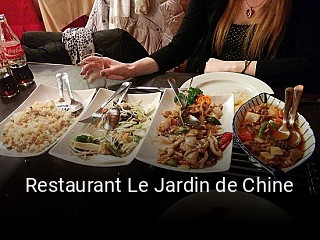 Restaurant Le Jardin de Chine tisch reservieren