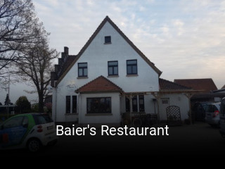 Baier's Restaurant tisch buchen