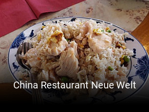 China Restaurant Neue Welt online reservieren
