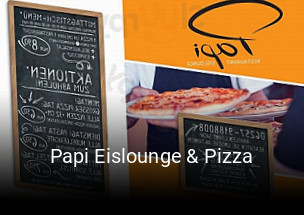Papi Eislounge & Pizza online reservieren