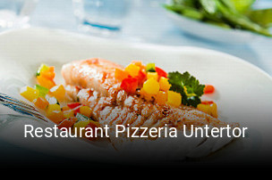Restaurant Pizzeria Untertor reservieren
