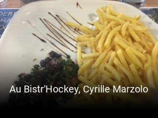 Au Bistr'Hockey, Cyrille Marzolo tisch reservieren