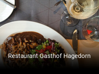 Restaurant Gasthof Hagedorn tisch reservieren
