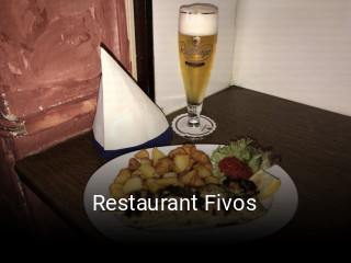 Restaurant Fivos tisch buchen