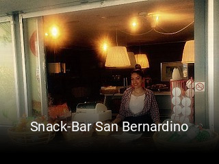 Jetzt bei Snack-Bar San Bernardino einen Tisch reservieren