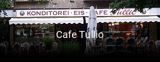 Jetzt bei Cafe Tullio einen Tisch reservieren
