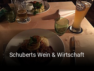 Jetzt bei Schuberts Wein & Wirtschaft einen Tisch reservieren