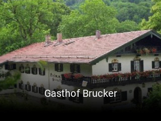 Gasthof Brucker tisch buchen