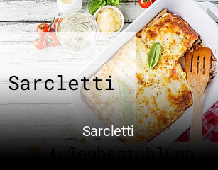 Jetzt bei Sarcletti einen Tisch reservieren