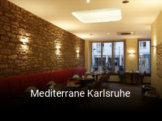 Mediterrane Karlsruhe tisch reservieren