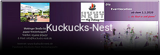 Kuckucks-Nest tisch reservieren