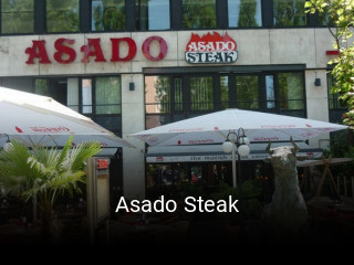 Asado Steak tisch reservieren