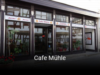 Cafe Mühle tisch reservieren