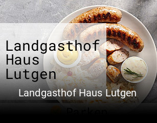 Landgasthof Haus Lutgen online reservieren