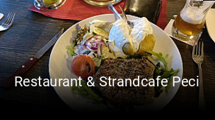 Restaurant & Strandcafe Peci tisch buchen