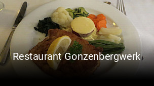 Restaurant Gonzenbergwerk tisch buchen