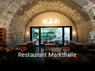 Restaurant Markthalle online reservieren