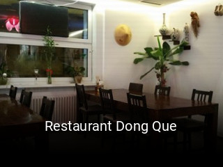 Restaurant Dong Que tisch reservieren
