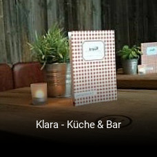 Klara - Küche & Bar tisch reservieren