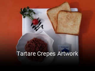 Tartare Crepes Artwork tisch buchen