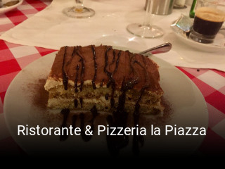 Ristorante & Pizzeria la Piazza tisch buchen