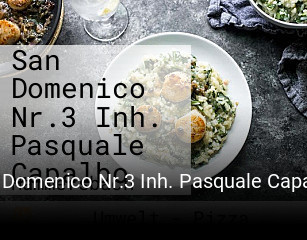 San Domenico Nr.3 Inh. Pasquale Capalbo online reservieren