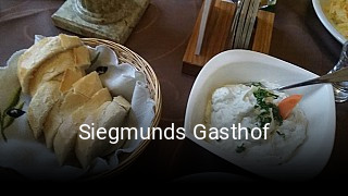 Jetzt bei Siegmunds Gasthof einen Tisch reservieren
