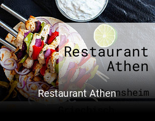 Jetzt bei Restaurant Athen einen Tisch reservieren