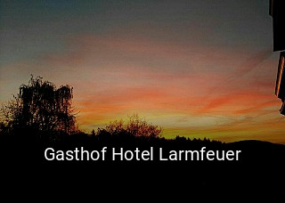 Gasthof Hotel Larmfeuer tisch buchen