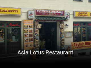Asia Lotus Restaurant tisch reservieren