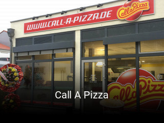 Call A Pizza online reservieren