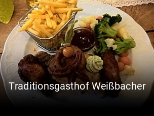 Traditionsgasthof Weißbacher online reservieren