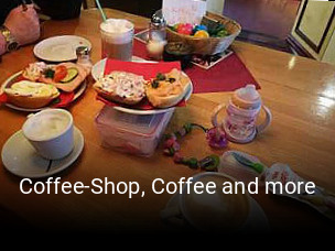 Coffee-Shop, Coffee and more tisch reservieren