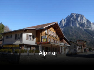 Alpina tisch buchen