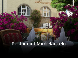 Jetzt bei Restaurant Michelangelo einen Tisch reservieren