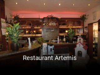 Restaurant Artemis tisch reservieren