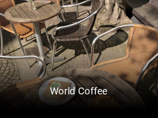 Jetzt bei World Coffee einen Tisch reservieren