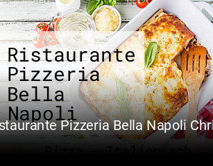 Ristaurante Pizzeria Bella Napoli Christina De Angelis online reservieren