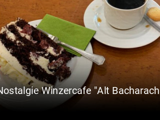 Nostalgie Winzercafe "Alt Bacharach" tisch reservieren
