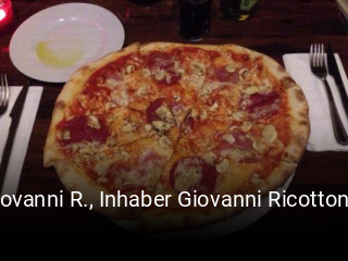 Jetzt bei Giovanni R., Inhaber Giovanni Ricottone einen Tisch reservieren
