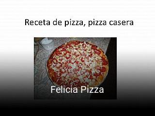 Jetzt bei Felicia Pizza einen Tisch reservieren