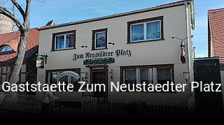 Gaststaette Zum Neustaedter Platz online reservieren