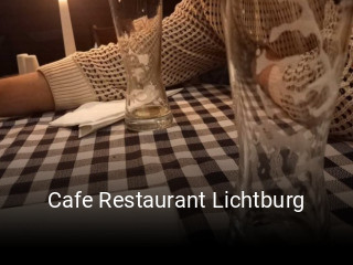 Cafe Restaurant Lichtburg reservieren