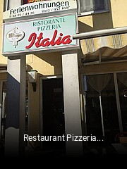 Jetzt bei Restaurant Pizzeria Italia einen Tisch reservieren